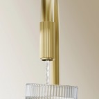 Omnires Switch virtuves pull-out maisītājs ar filtru, Brushed brass 7