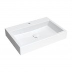 Omnires Thasos M+ izlietne 60x42 cm, Gloss white