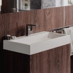 Omnires Thasos M+ izlietne 70x42 cm, Gloss white 4