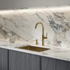 Omnires Tula Virtuves maisītājs, Brushed brass 4