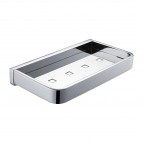 Omnires Lugano dušas plaukts 20 cm, Chrome