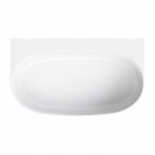 Omnires Valencia M+ vanna pie sienas 148x86 cm, Gloss white 3