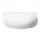 Omnires Valencia M+ vanna pie sienas 158x77 cm, Matt white 5