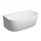 Omnires Valencia M+ vanna pie sienas 158x86 cm, Matt white