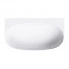Omnires Valencia M+ vanna pie sienas 158x86 cm, Matt white 2