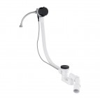 Omnires vannas sifons ar pop-up funkciju un pārplūdi, Matt black