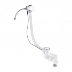 Omnires vannas sifons ar pop-up funkciju un pārplūdi, Chrome