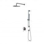 Omnires Y 2-ceļu iebūvējama dušas sistēma, Brushed nickel