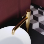 Omnires Y Augsts izlietnes maisītājs, Brushed Gold 3