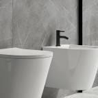 Omnires Y Bidē maisītājs, 15 cm, Matt black 3