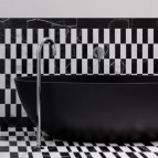 Omnires Y Dušas maisītājs slēptai uzstādīšanai, Chrome 3