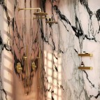 Omnires Y Dušas sistēma, Brushed Brass 4