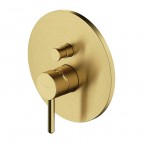 Omnires Y Dušas/vannas maisītājs slēptai uzstād., Brushed Brass