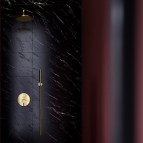 Omnires Y Dušas/vannas maisītājs slēptai uzstād., Brushed Gold 2