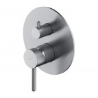 Omnires Y iebūvējams 2 ceļu dušas maisītājs, Brushed nickel