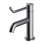 Omnires Y izlietnes maisītājs ar pagarinātu rokturi, Brushed nickel