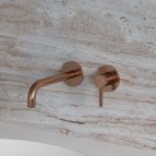 Omnires Y Izlietnes maisītājs, slēpta uzstādīšana, Brushed Copper 4