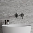 Omnires Y Izlietnes maisītājs, slēpta uzstādīšana, Brushed Graphite 3