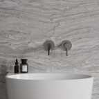 Omnires Y Izlietnes maisītājs, slēpta uzstādīšana, Brushed Graphite 3