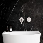 Omnires Y Izlietnes maisītājs, slēpta uzstādīšana, Brushed Nickel 3