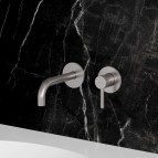 Omnires Y Izlietnes maisītājs, slēpta uzstādīšana, Brushed Nickel 4