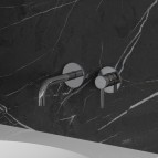 Omnires Y Izlietnes maisītājs, slēpta uzstādīšana, Chrome 4