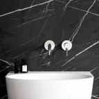 Omnires Y Izlietnes maisītājs, slēpta uzstādīšana, Chrome 3