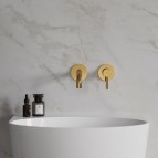 Omnires Y Izlietnes maisītājs, slēpta uzstādīšana, Polished Gold 3