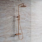 Omnires Y Termostatiska dušas sistēma, Brushed Copper 3