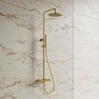 Omnires Y Termostatiska dušas sistēma, Brushed Gold 3