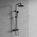 Omnires Y Termostatiska dušas sistēma, Matt Black 2