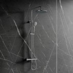 Omnires Y Termostatiska dušas sistēma, Polished Chrome 3