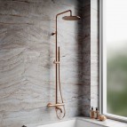 Omnires Y Termostatiska vannas sistēma, Brushed Copper 3