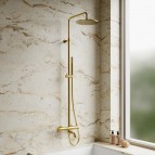 Omnires Y Termostatiska vannas sistēma, Brushed Gold 3