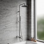 Omnires Y Termostatiska vannas sistēma, Brushed Graphite 3