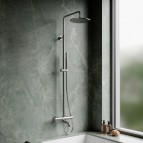 Omnires Y Termostatiska vannas sistēma, Brushed Nickel 3