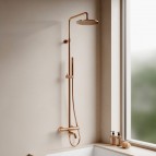 Omnires Y Termostatiska vannas sistēma, Polished Copper 3