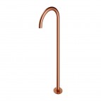 Omnires Y Uz grīdas stāvoša vannas iztece, Brushed Copper