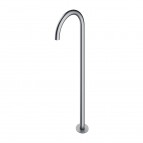 Omnires Y Uz grīdas stāvoša vannas iztece, Brushed Nickel