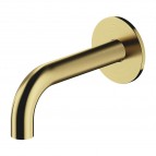 Omnires Y vannas iztece no sienas 16 cm, Brushed brass