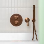 Omnires Y vannas iztece no sienas 21 cm, Brushed copper 3