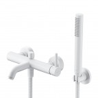 Omnires Y Vannas maisītājs ar dušas komplektu, Matt White