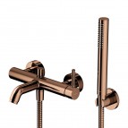 Omnires Y Vannas maisītājs ar dušas komplektu, Polished Copper