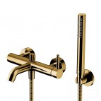 Omnires Y Vannas maisītājs ar dušas komplektu, Polished Gold