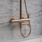 Omnires Y vannas/dušas sistēma, Brushed copper 4
