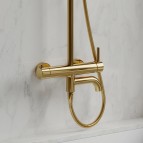Omnires Y vannas/dušas sistēma, Polished gold 4