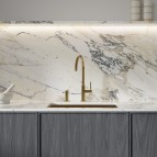 Omnires Y Virtuves maisītājs, Brushed Brass 4