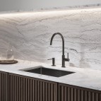 Omnires Y Virtuves maisītājs, Brushed Graphite 4