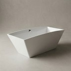 Ondina 1 brīvi stāvoša vanna 169x80x64.5 cm, Balta 6