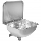 Lokka saimniecības izlietnes komplekts 436x339 mm, Ner.tērauds